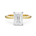 2 CT Emerald Cut Diamond Engagement Ring