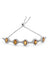 925 Silver Citrine & Cubic Zirconia Bracelet