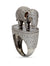 925 Silver Cubic Zirconia Elephant Ring
