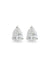 925 Silver Pear Moissanite Stud Earrings
