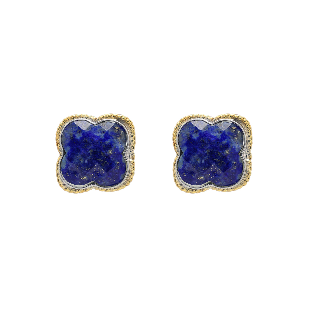 925 Sterling Silver Blue Lapis Lazuli Earrings