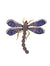 925 Sterling Silver Dragonfly Brooch Pin