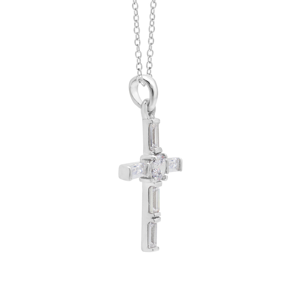 925 Sterling Silver Pendant With Cubic Zirconia Stones