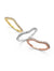 925 Sterling Silver Stack Rings - Cubic Zirconia Rings For Girls/Women