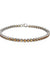 925 Sterling Silver White Gold Plated Citrine Bracelet