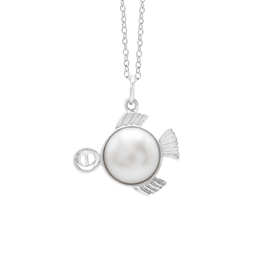 925 Sterling Silver Zodiac Sign Pisces Necklace Pendant