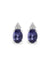 Blue Cubic Zirconias & Iolite Studs for Girls/Women