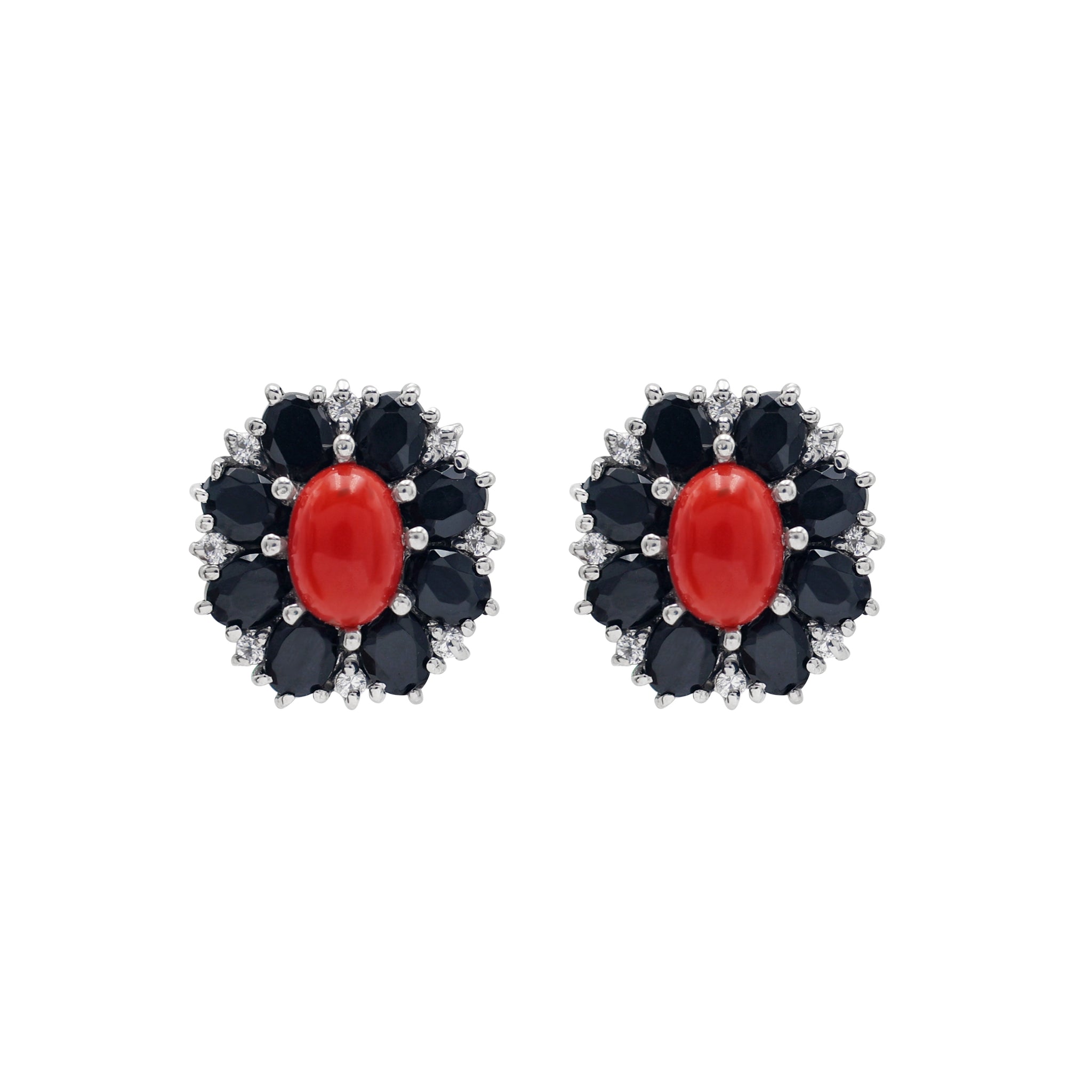 Coral Earrings