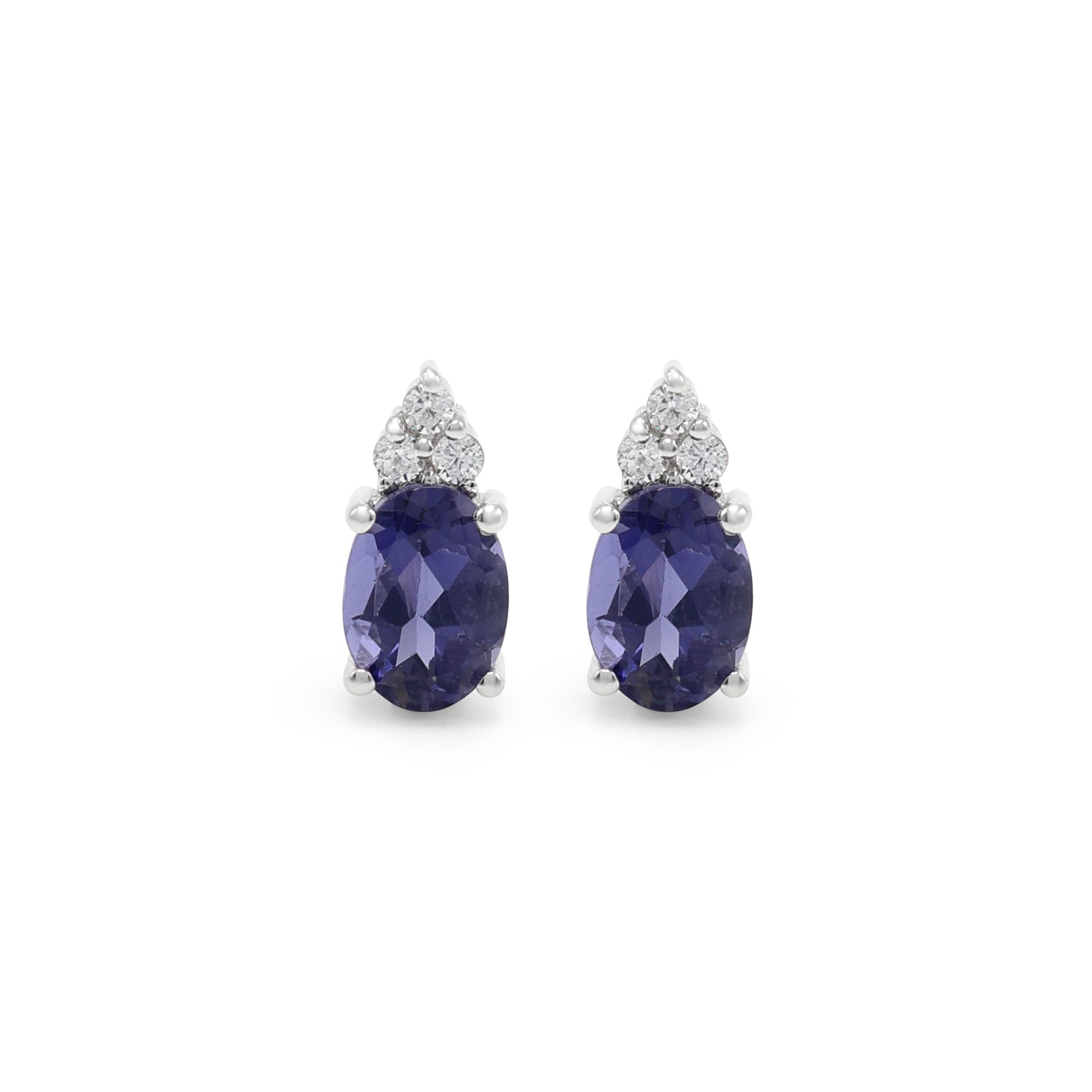 Iolite Studs