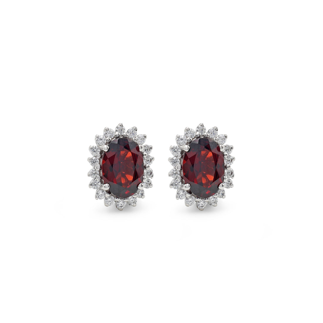 Garnet Pendant Set